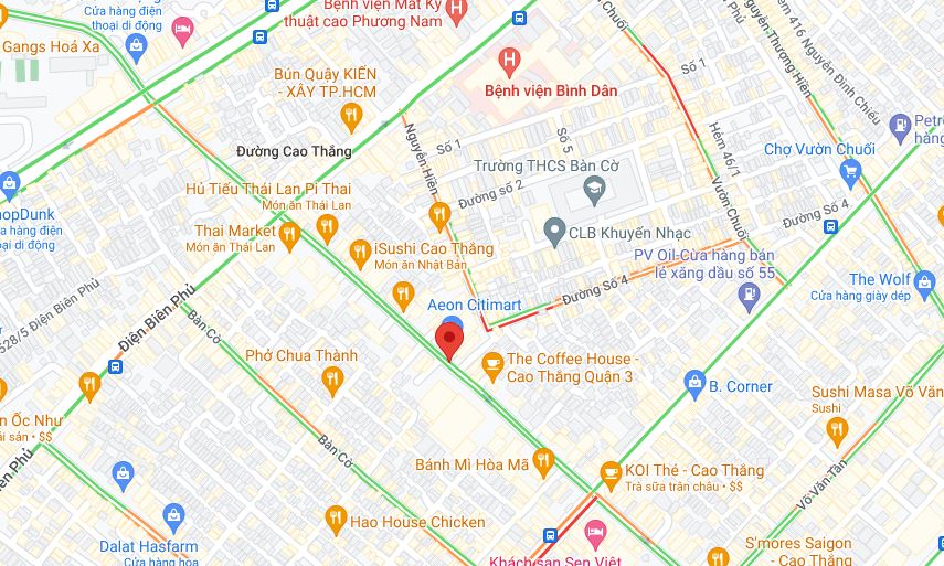 Bán nhà đường Cao Thắng Quận 3 dưới 5 tỷ