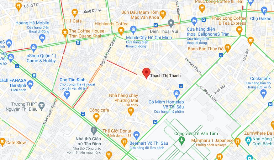 Bán nhà đường Thạch Thị Thanh Quận 1 dưới 10 tỷ