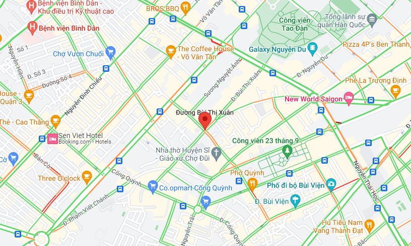 Bán nhà đường Bùi Thị Xuân Quận 1 dưới 10 tỷ