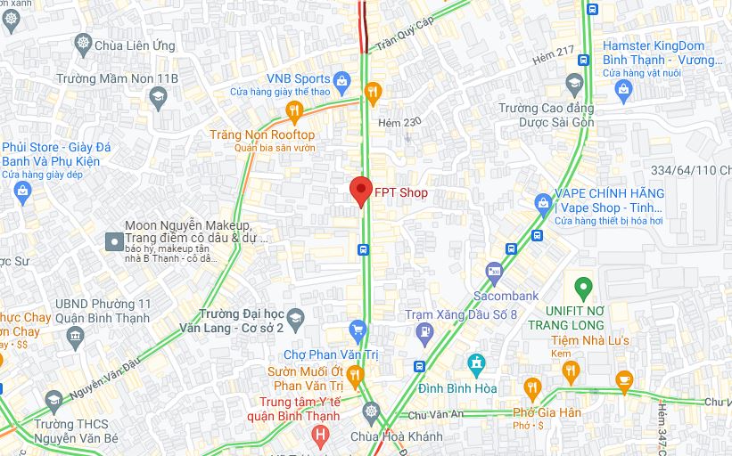 Bán nhà đường Phan Văn Trị Quận Bình Thạnh dưới 6 tỷ