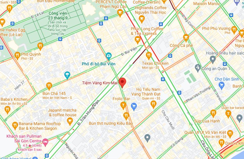 Bán nhà đường Đề Thám Quận 1 dưới 7 tỷ