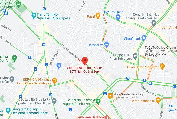 Bán nhà hẻm xe hơi đường Thích Quảng Đức Quận Phú Nhuận dưới 10 tỷ