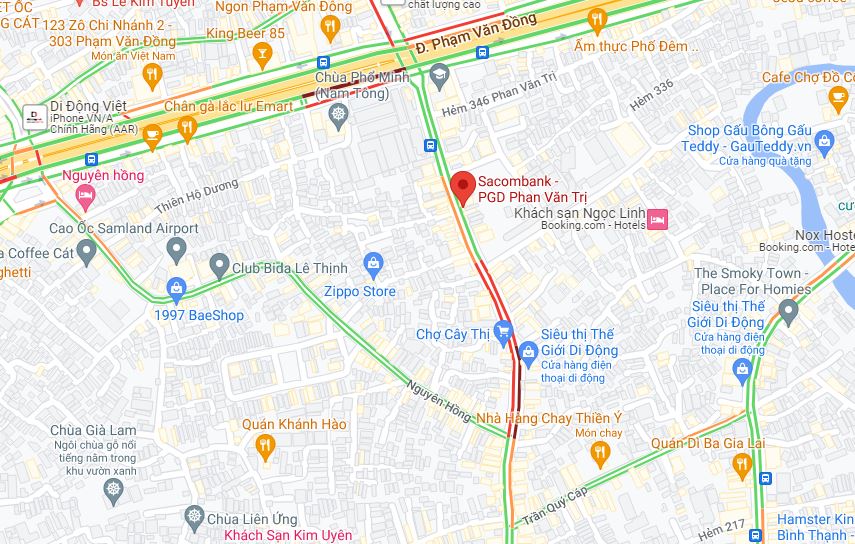 Bán nhà hẻm xe hơi đường Phan Văn Trị Quận Bình Thạnh dưới 4 tỷ